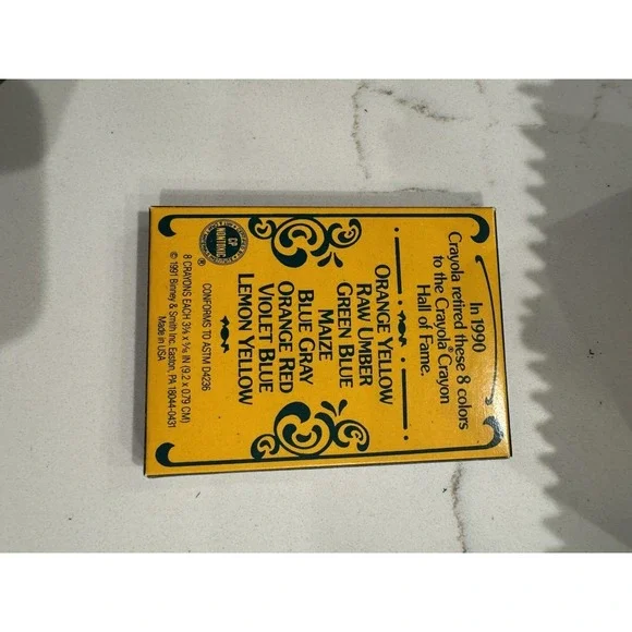 Crayola Collector's Colors Limited Edition Tin Box (1991) 72 Crayons Open Box - Picture 10 of 10